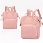 Quilted Backpack Diaper Bag