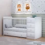Twinkles Crib + Storage & Change Station