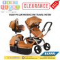 Kuddy 3 in 1 Travel System - Brown