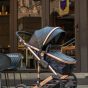 Belecoo PU Leather 2 in 1 Stroller