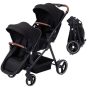 Deluxe Duo Front & Back Twin Travel System