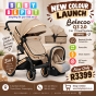Belecoo Q3 2.0 3 in 1 Travel System New Colourway Coffee